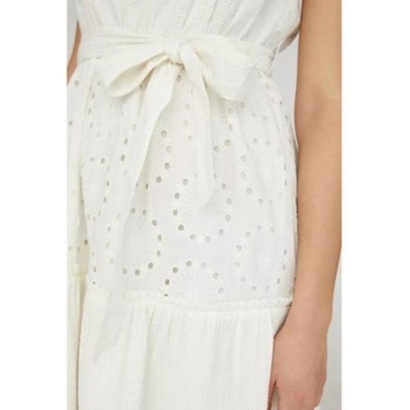 Anthropologie White Eyelet Sundress - Picture 5 of 6